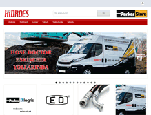 Tablet Screenshot of hidroes.com